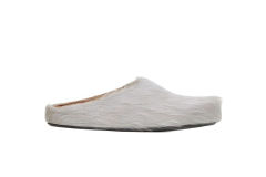 M@rni Long-hair Calfskin Fussbett Sabot Grey SBMR000600P412200N15