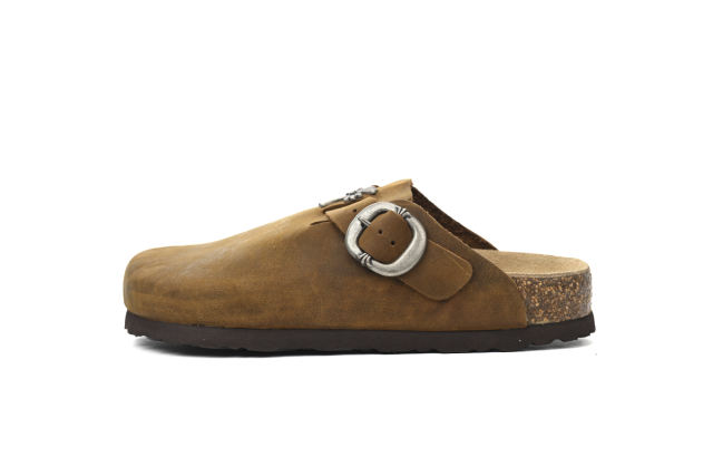 Bs x Chrome Hearts Boston Soft Footbed Brown 0750391