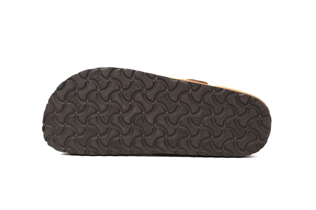 Bs London Shearling Sandals Tea 1014962