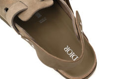D  by Birkenst0ck Mule Tokio Khaki Nubuck Calfskin 3SA116ZSD_H620