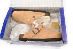 Bs Boston Shearling Suede Leather Mink 1001141
