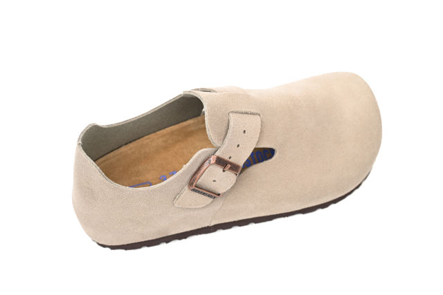 Bs London Suede Leather Taupe 1010503