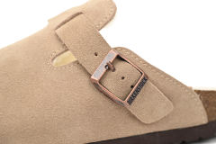 Bs Boston Shearling Coin Suede Stone 6745673