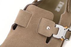 D  by Birkenst0ck Mule Tokio Khaki Nubuck Calfskin 3SA116ZSD_H620