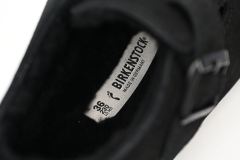 Bs London Shearling Suede Leather Black 1014960