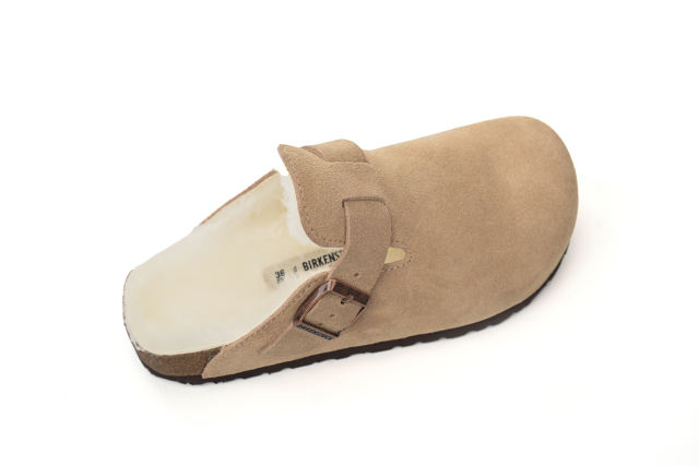 Bs Boston Shearling Coin Suede Stone 6745673