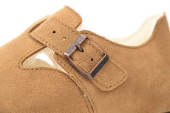Bs London Shearling Sandals Tea 1014962