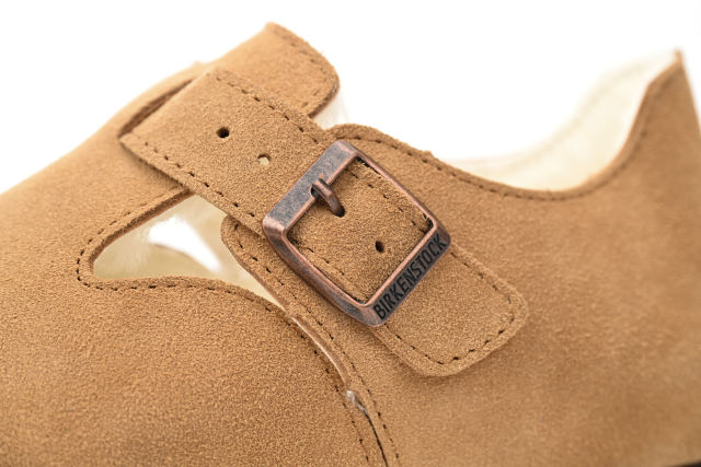 Bs London Shearling Sandals Tea 1014962