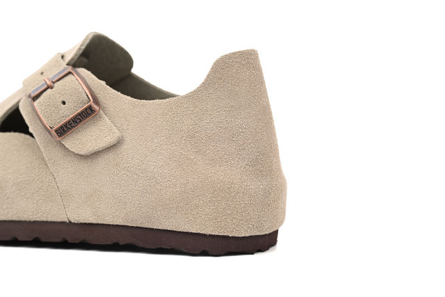 Bs London Suede Leather Taupe 1010503