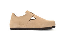 Bs London Suede Sandals Taupe 1010504