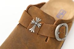 Bs x Chrome Hearts Boston Soft Footbed Brown 0750391