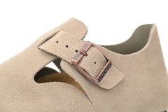 Bs London Suede Leather Taupe 1010503