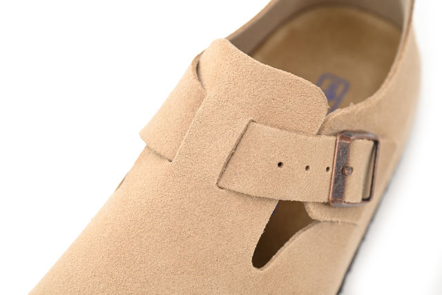 Bs London Suede Sandals Taupe 1010504
