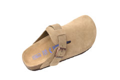 Bs Boston Soft Footbed Suede Leather Taupe 0560773