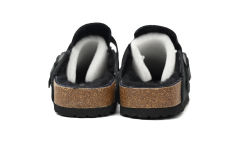 Bs Boston Shearling Suede Leather Black 259881