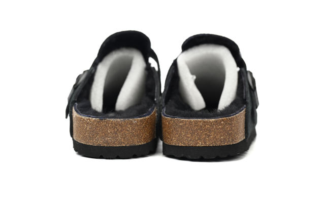 Bs Boston Shearling Suede Leather Black 259881