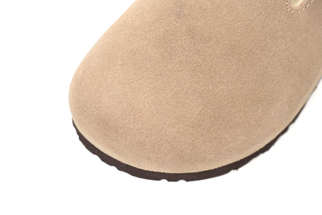 Bs Boston Shearling Coin Suede Stone 6745673