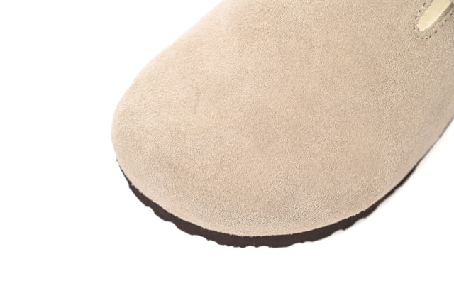 Bs Boston Shearling Coin Suede Beige E14T002N6L