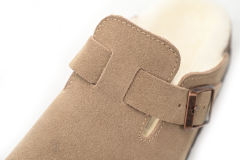 Bs Boston Shearling Coin Suede Stone 6745673