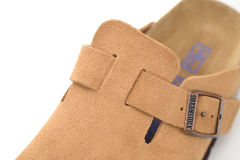 Bs Boston Suede Cork Brown Pattern Footbed 1023465