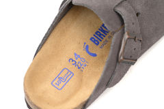 Bs Boston Soft Footbed Suede Dark Grey 1021255/1021030