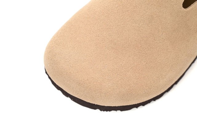 Bs London Suede Sandals Taupe 1010504
