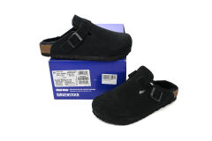 Bs Boston Shearling Suede Leather Black 259881