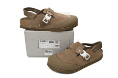 D  by Birkenst0ck Mule Tokio Khaki Nubuck Calfskin 3SA116ZSD_H620