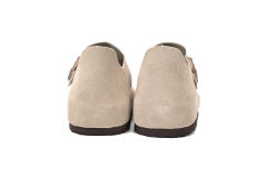 Bs London Suede Leather Taupe 1010503