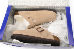 Bs Boston Shearling Coin Suede Stone 6745673