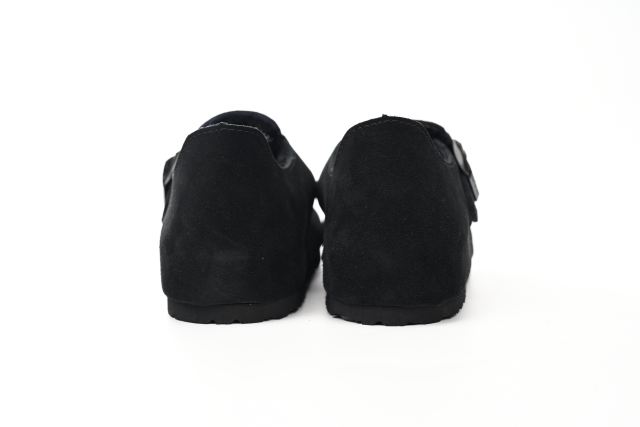 Bs London Shearling Suede Leather Black 1014960