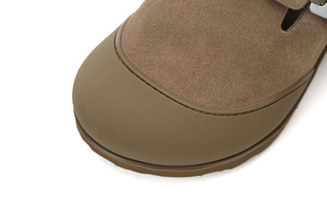 D  by Birkenst0ck Mule Tokio Khaki Nubuck Calfskin 3SA116ZSD_H620