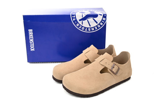 Bs London Suede Sandals Taupe 1010504