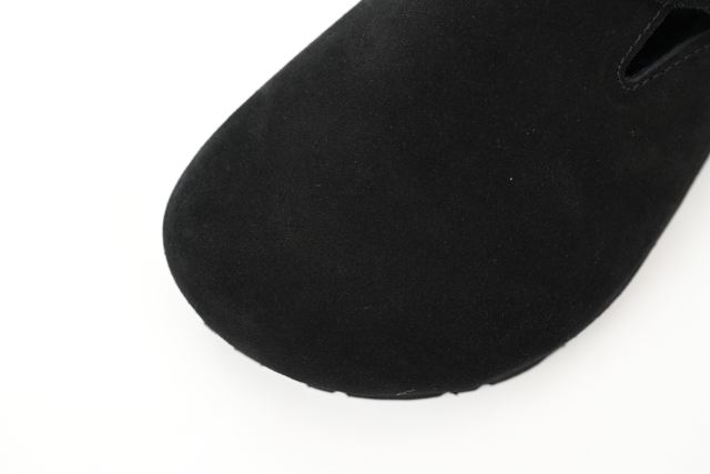 Bs London Shearling Suede Leather Black 1014960