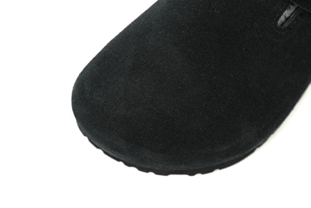 Bs Boston Shearling Suede Leather Black 259881