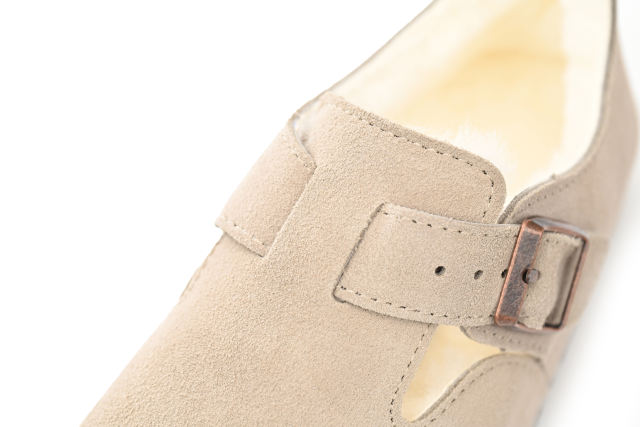 Bs London Shearling Kith Faded Beige E14D010N6L