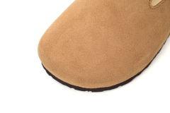 Bs London Shearling Sandals Tea 1014962