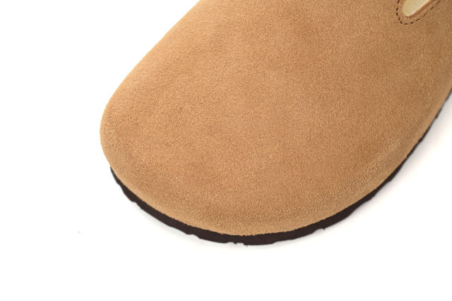 Bs London Shearling Sandals Tea 1014962