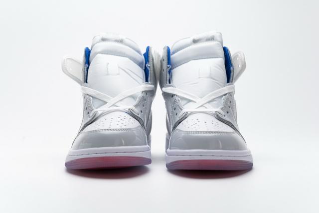 [plus-size shoes]Air @j1 Retro High Zoom White Racer Blue CK6637-104