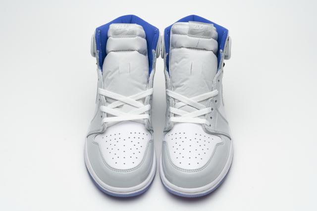 [plus-size shoes]Air @j1 Retro High Zoom White Racer Blue CK6637-104