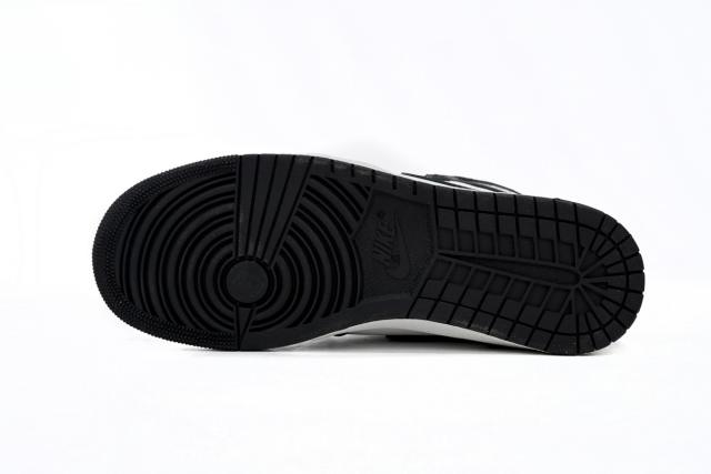 [plus size shoes]@j1 Retro High 85 Black White BQ4422-001