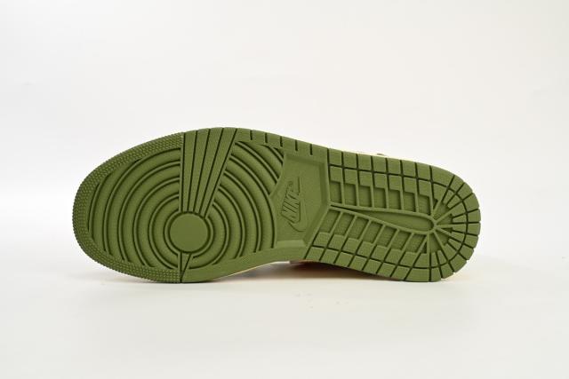 [plus size shoes]Air @j1 Retro High OG Craft  Celadon  FB9934-300