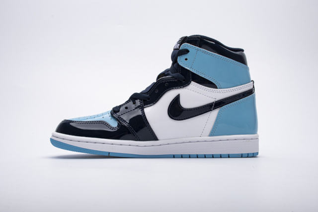 [plus size shoes]Air @j1 Retro High UNC Patent CD0461-401