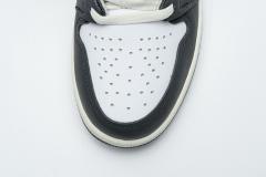 [plus size shoes]Air @j1 Retro High White Black Volt University Gold 555088-118