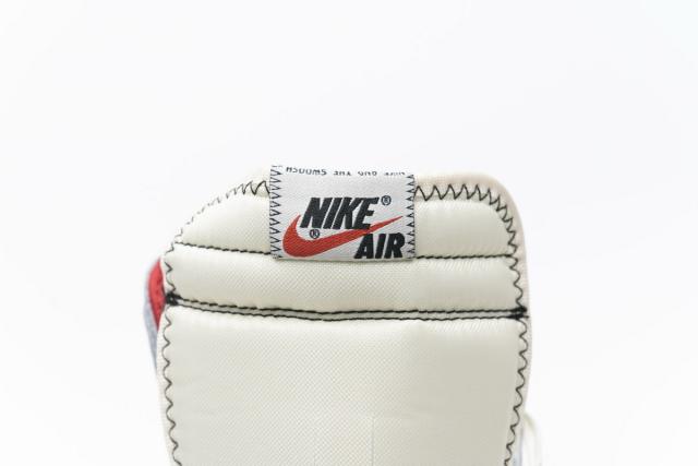[plus size shoes]Air @j1 Retro High Phantom Gym Red 555088-160