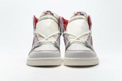 [plus size shoes]Air @j1 Retro High Phantom Gym Red 555088-160