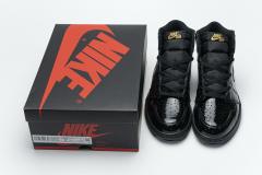 [plus size shoes]Air @j1 Retro High Black Metallic Gold 555088-032