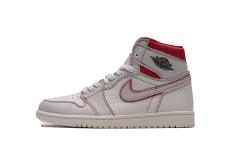[plus size shoes]Air @j1 Retro High Phantom Gym Red 555088-160