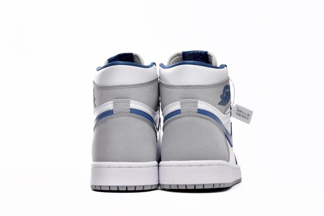 [plus size shoes]Air @j1 Retro High OG True Blue DZ5485-410