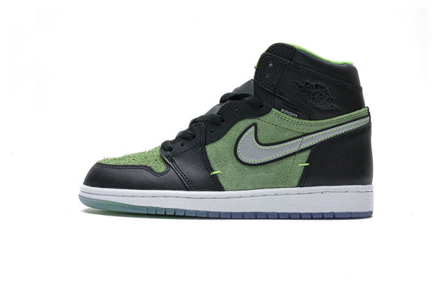 [plus size shoes]Air @j1 Retro High Zoom Zen Green CK6637-002
